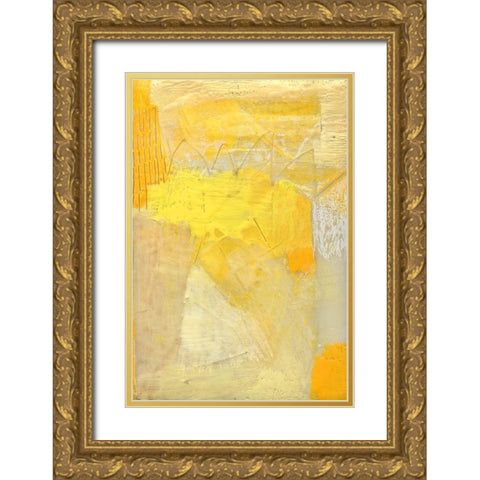 Beamlet I Gold Ornate Wood Framed Art Print with Double Matting by Jachimiec, Sue