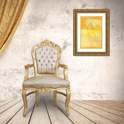 Beamlet II Gold Ornate Wood Framed Art Print with Double Matting by Jachimiec, Sue