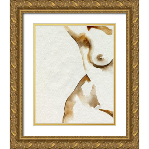 Comfortable II Gold Ornate Wood Framed Art Print with Double Matting by Popp, Grace