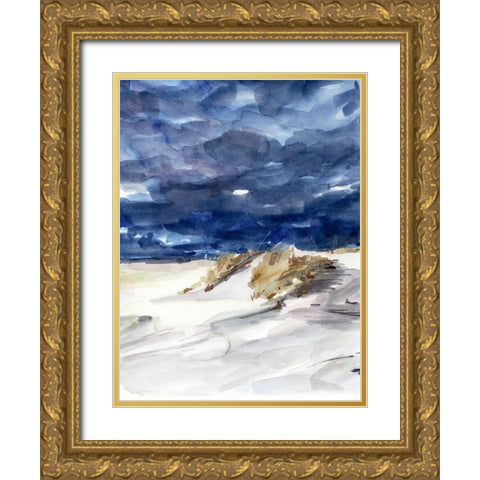 Stormy Front I Gold Ornate Wood Framed Art Print with Double Matting by Parker, Jennifer Paxton