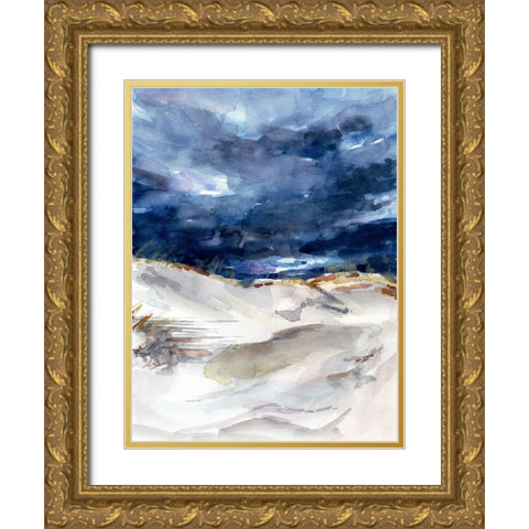 Stormy Front II Gold Ornate Wood Framed Art Print with Double Matting by Parker, Jennifer Paxton