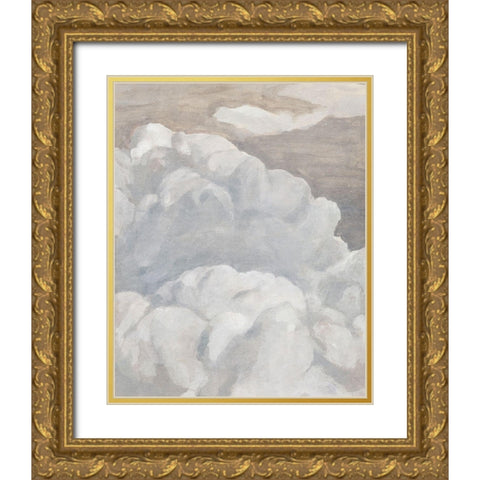 Scattered Sky II Gold Ornate Wood Framed Art Print with Double Matting by Warren, Annie