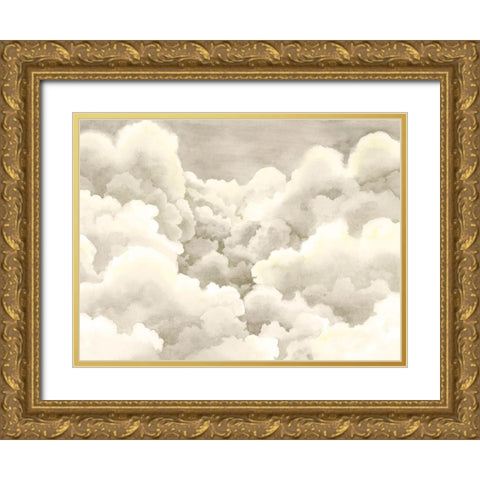 Storm Brew III Gold Ornate Wood Framed Art Print with Double Matting by Popp, Grace