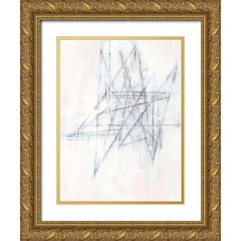 Off the Wall II Gold Ornate Wood Framed Art Print with Double Matting by Harper, Ethan