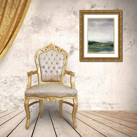 Marshland Dream II Gold Ornate Wood Framed Art Print with Double Matting by Popp, Grace