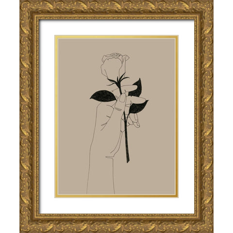 Youre the One I Gold Ornate Wood Framed Art Print with Double Matting by Popp, Grace