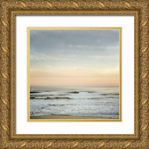 Serenity by the Sea II Gold Ornate Wood Framed Art Print with Double Matting by Poinski, Dianne