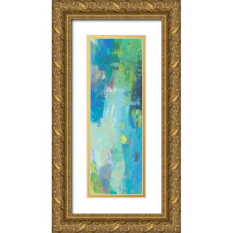 Cairn II Gold Ornate Wood Framed Art Print with Double Matting by Jachimiec, Sue