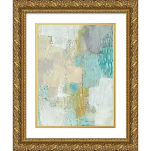 Laxe II Gold Ornate Wood Framed Art Print with Double Matting by Jachimiec, Sue