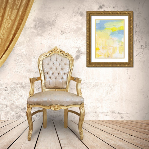Corrie II Gold Ornate Wood Framed Art Print with Double Matting by Jachimiec, Sue