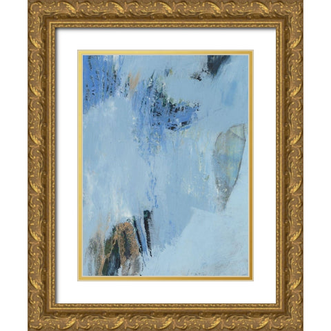Deo I Gold Ornate Wood Framed Art Print with Double Matting by Jachimiec, Sue