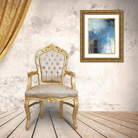 Deo II Gold Ornate Wood Framed Art Print with Double Matting by Jachimiec, Sue
