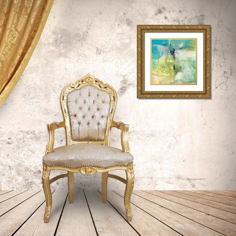 Mod IV Gold Ornate Wood Framed Art Print with Double Matting by Jachimiec, Sue