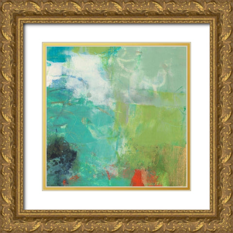 Mod VI Gold Ornate Wood Framed Art Print with Double Matting by Jachimiec, Sue