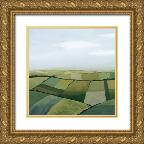 Sylvan State I Gold Ornate Wood Framed Art Print with Double Matting by Popp, Grace