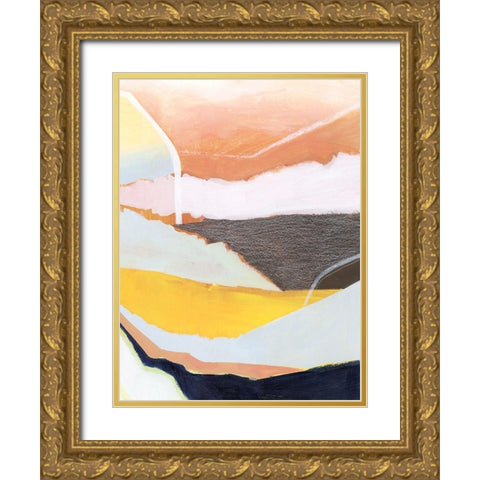 Desert Candy II Gold Ornate Wood Framed Art Print with Double Matting by Popp, Grace