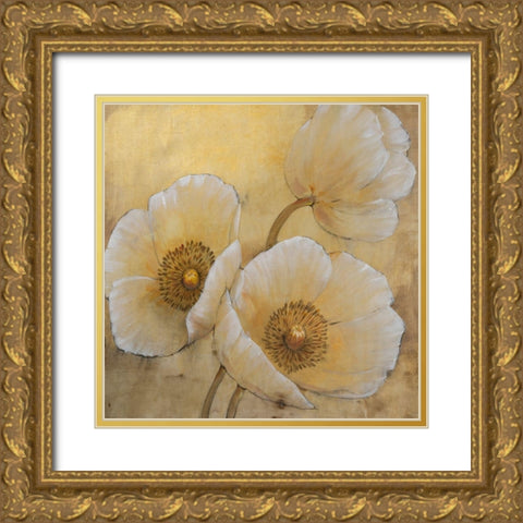 Golden Highlights II Gold Ornate Wood Framed Art Print with Double Matting by OToole, Tim