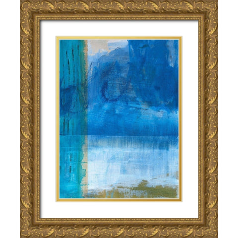 Bay Walk I Gold Ornate Wood Framed Art Print with Double Matting by Fuchs, Jodi
