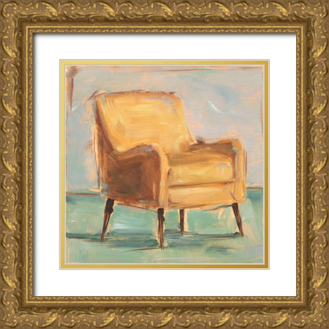 Have a Seat I Gold Ornate Wood Framed Art Print with Double Matting by Harper, Ethan