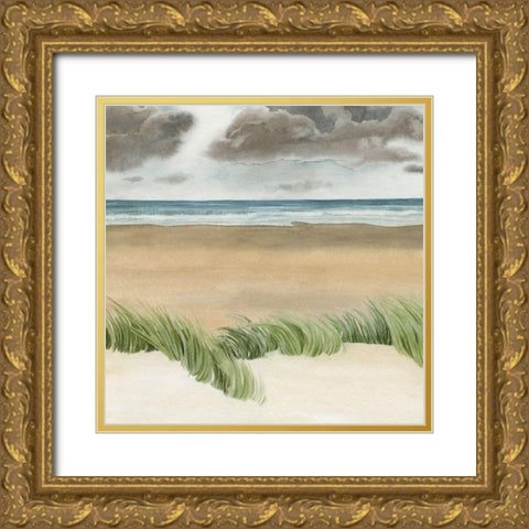 Dune Views II Gold Ornate Wood Framed Art Print with Double Matting by Popp, Grace