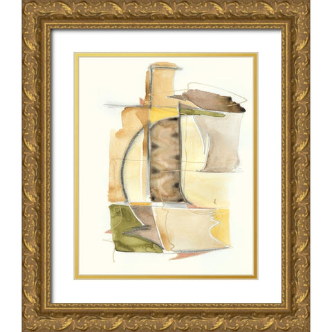 Brown Sugar II Gold Ornate Wood Framed Art Print with Double Matting by Moore, Regina