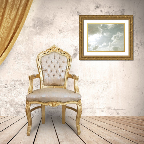 Sky Scrapers I Gold Ornate Wood Framed Art Print with Double Matting by Chandler, Sharon