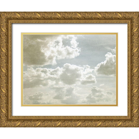Sky Scrapers IV Gold Ornate Wood Framed Art Print with Double Matting by Chandler, Sharon