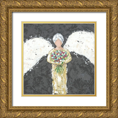 Eternal I Gold Ornate Wood Framed Art Print with Double Matting by Reynolds, Jade