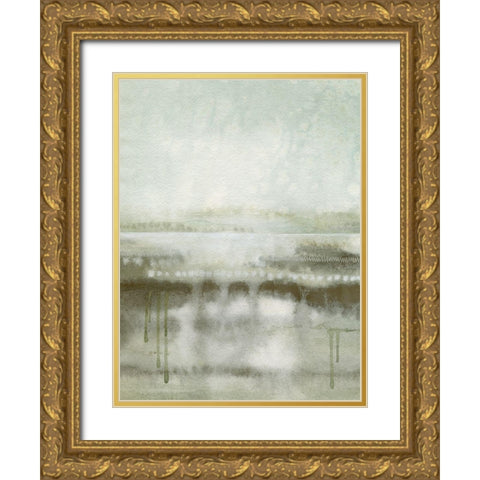 Wandering Terrain II Gold Ornate Wood Framed Art Print with Double Matting by Popp, Grace