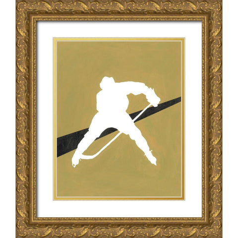 Its All About the Game VIII Gold Ornate Wood Framed Art Print with Double Matting by Moore, Regina