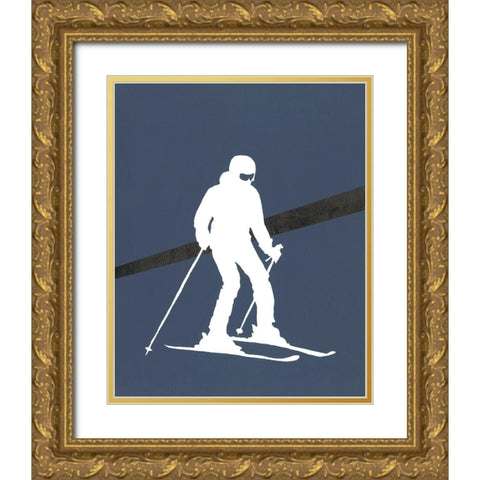 Its All About the Game XIV Gold Ornate Wood Framed Art Print with Double Matting by Moore, Regina