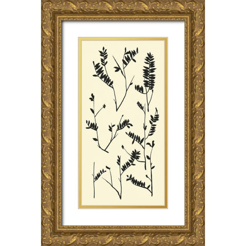 Feeling Wild I Gold Ornate Wood Framed Art Print with Double Matting by Wang, Melissa