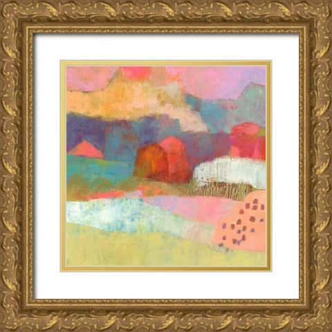 Gramercy II Gold Ornate Wood Framed Art Print with Double Matting by Jachimiec, Sue