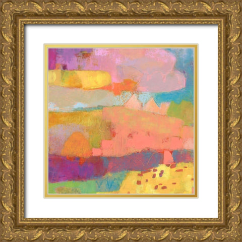 Gramercy III Gold Ornate Wood Framed Art Print with Double Matting by Jachimiec, Sue