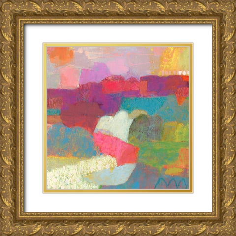 Gramercy IV Gold Ornate Wood Framed Art Print with Double Matting by Jachimiec, Sue