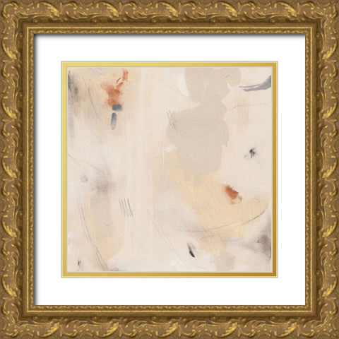Clay Fragments IV Gold Ornate Wood Framed Art Print with Double Matting by Green, Jacob