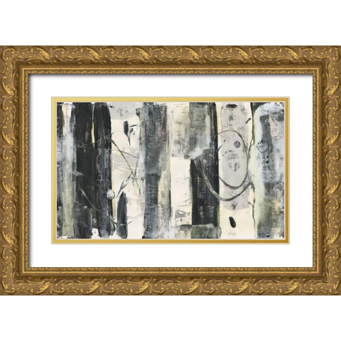 Standing Tall II Gold Ornate Wood Framed Art Print with Double Matting by Combs, Joyce