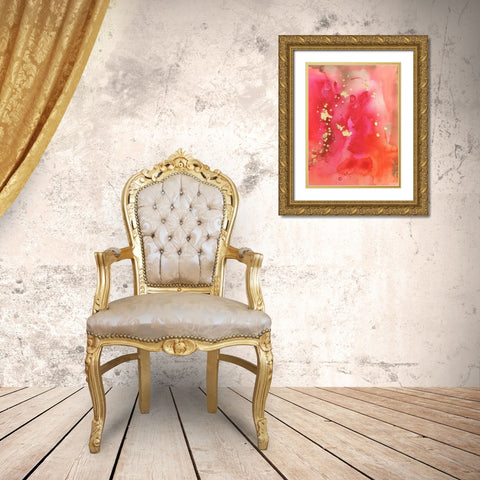 Mythological IV Gold Ornate Wood Framed Art Print with Double Matting by Combs, Joyce