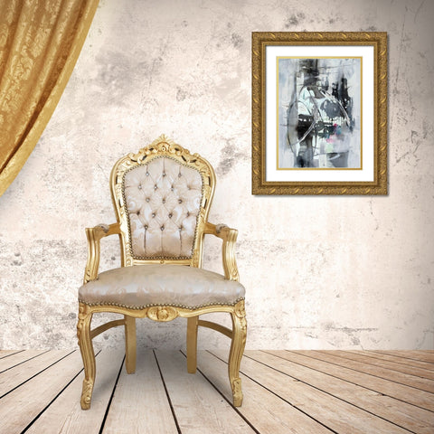 Indian Lore I Gold Ornate Wood Framed Art Print with Double Matting by Combs, Joyce