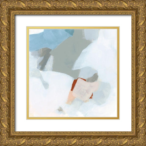 Patch Pocket I Gold Ornate Wood Framed Art Print with Double Matting by Vess, June Erica