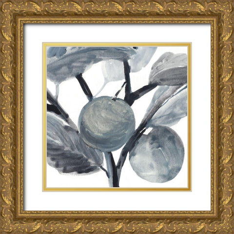 Rustic Vine I Gold Ornate Wood Framed Art Print with Double Matting by Warren, Annie