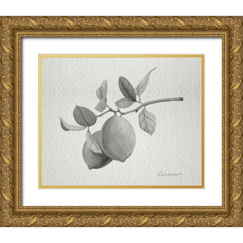 Limonero I Gold Ornate Wood Framed Art Print with Double Matting by Popp, Grace