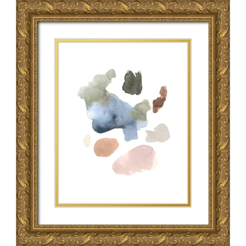 Fresh Start I Gold Ornate Wood Framed Art Print with Double Matting by Caroline, Emma