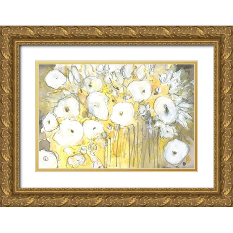 Heirloom Treasure I Gold Ornate Wood Framed Art Print with Double Matting by Dixon, Samuel