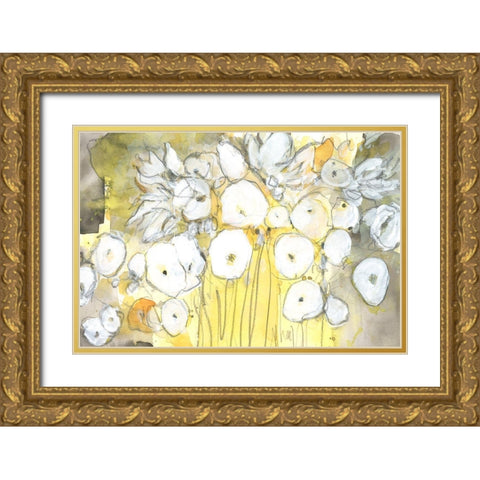 Heirloom Treasure II Gold Ornate Wood Framed Art Print with Double Matting by Dixon, Samuel