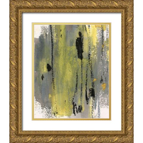 Loft Pastel II Gold Ornate Wood Framed Art Print with Double Matting by Dixon, Samuel