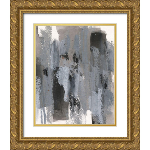 Loft Pastel IV Gold Ornate Wood Framed Art Print with Double Matting by Dixon, Samuel