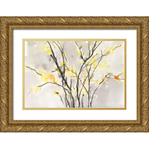 Blissful Elegance II Gold Ornate Wood Framed Art Print with Double Matting by Dixon, Samuel
