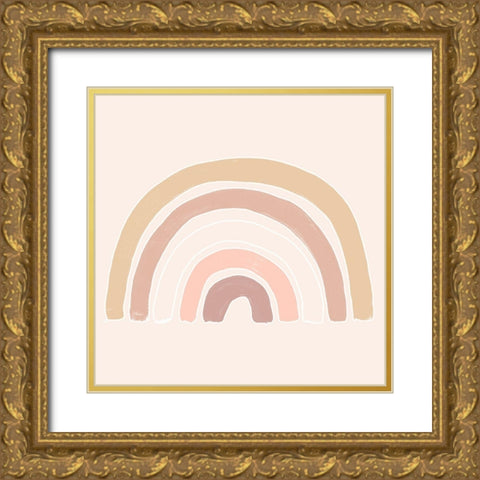 Bohemian Arc II Gold Ornate Wood Framed Art Print with Double Matting by Vess, June Erica