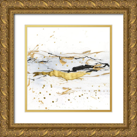 Golden Kelp I Gold Ornate Wood Framed Art Print with Double Matting by Harper, Ethan